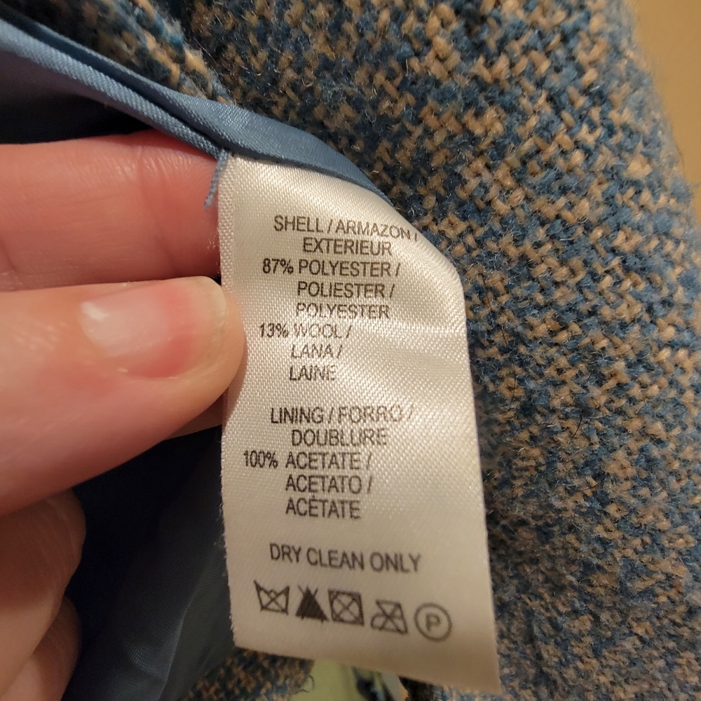 Kensie Girl Twead Reproduction Jacket, Medium - Picture 5 of 5